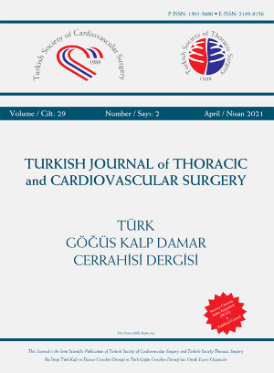 Turkish Journal of Thoracic and Cardiovascular Surgery